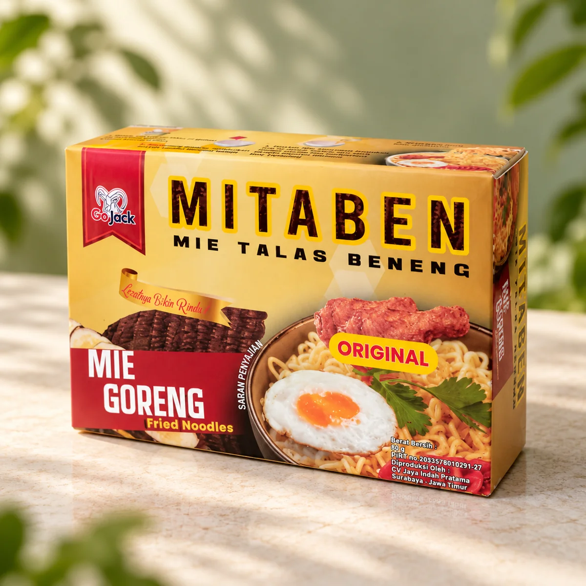 MITABEN mie talas beneng 90g