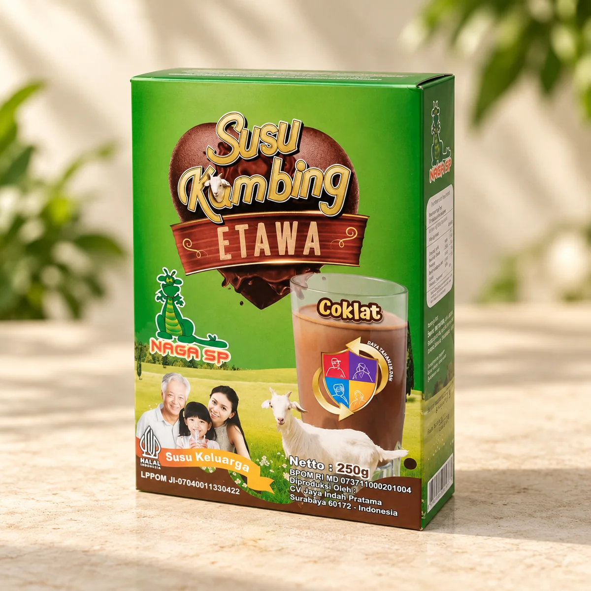 Susu Kambing rasa coklat 250g