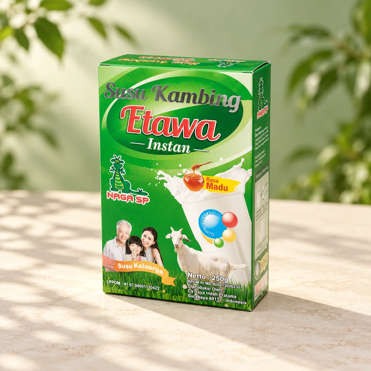 Susu Kambing rasa Madu 250g