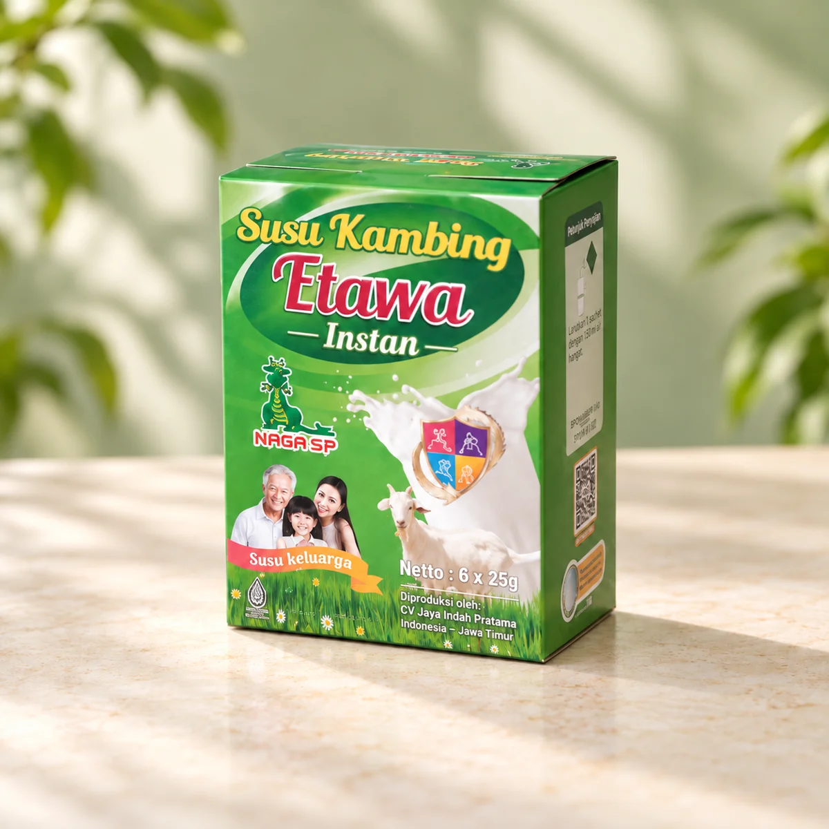 Susu Kambing rasa original sachet 6x25g