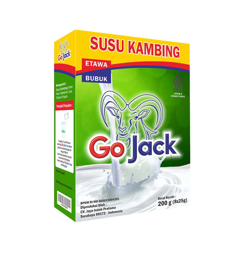 Susu Kambing Etawa Go Jack Sachet Original 25 gr - Gambar 3