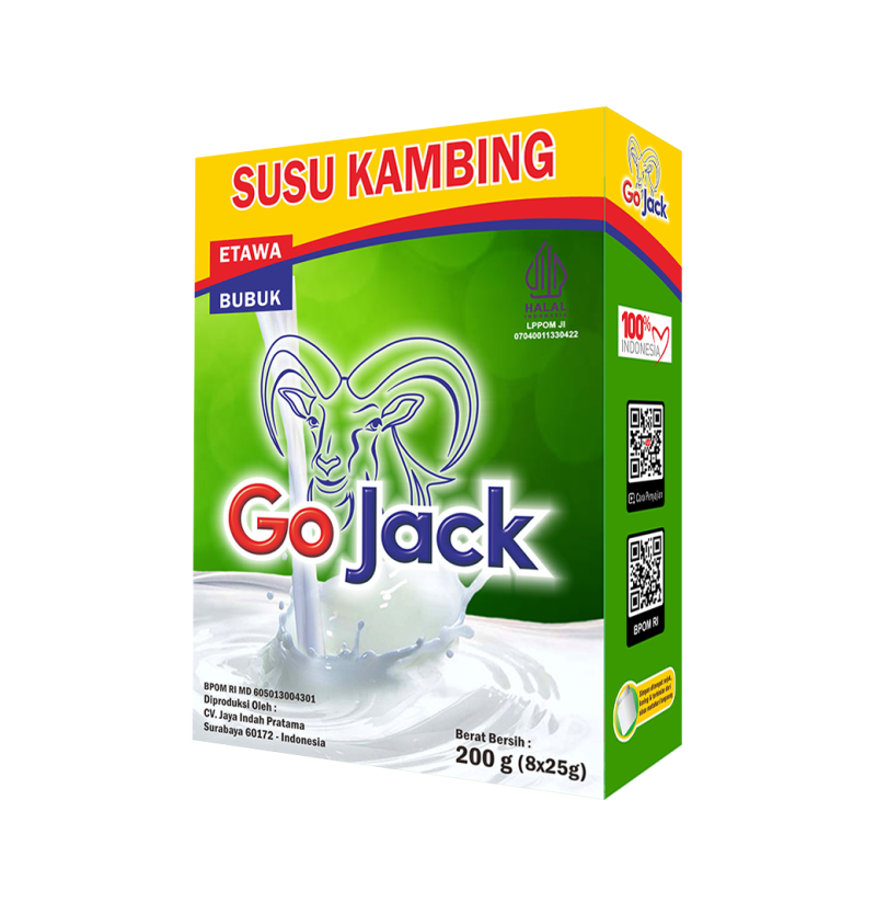 Susu Kambing Etawa Go Jack Sachet Original 25 gr