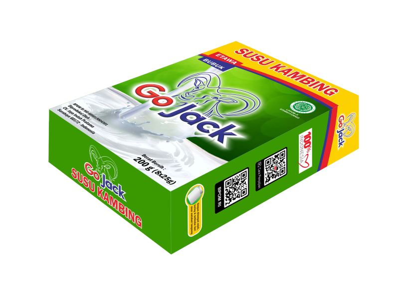 Susu Kambing Etawa Go Jack Sachet Original 25 gr - Gambar 2