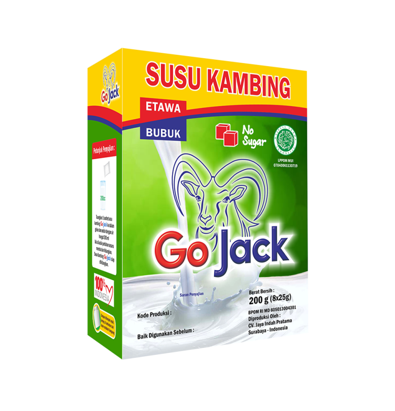 Susu Kambing Etawa Go Jack Sachet No Sugar 25 gr - Gambar 3