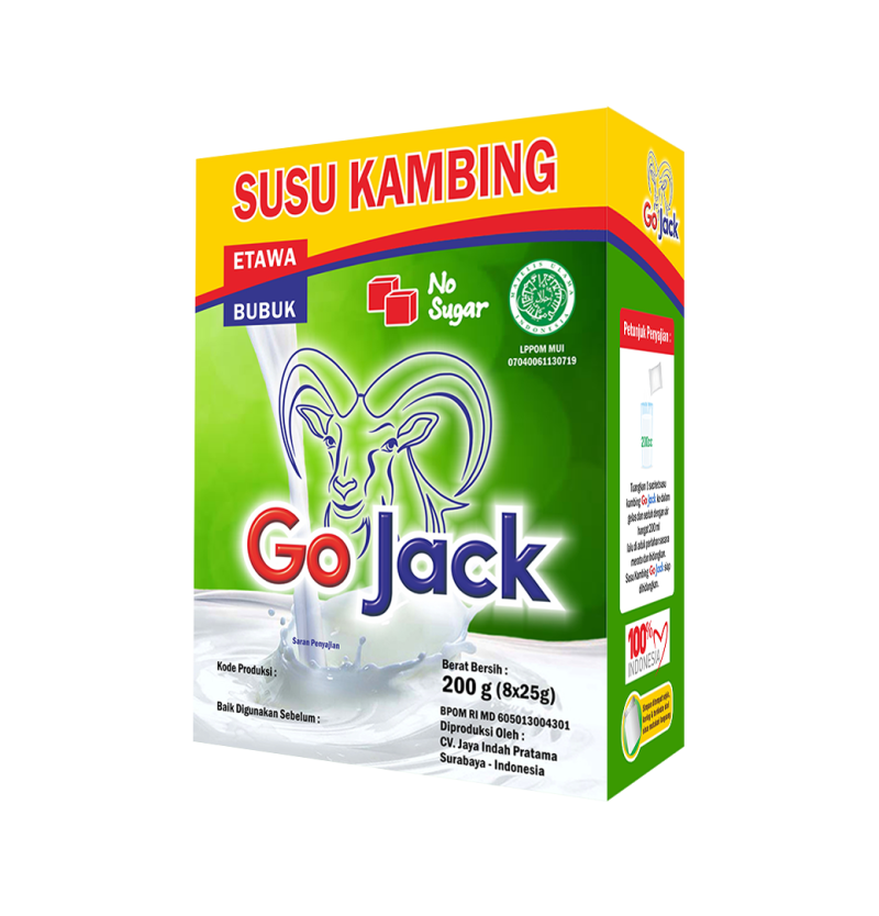 Susu Kambing Etawa Go Jack Sachet No Sugar 25 gr