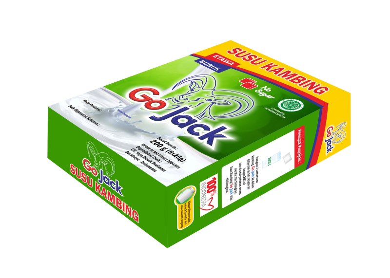 Susu Kambing Etawa Go Jack Sachet No Sugar 25 gr - Gambar 2