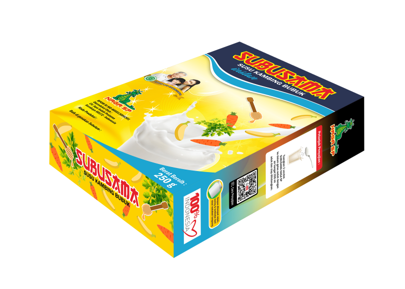 Subusama NagaSP Susu Buah Sayur Madu 250gr - Gambar 2